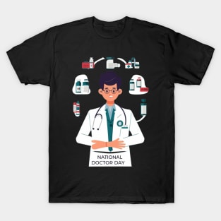 Happy national Doctor day T-Shirt